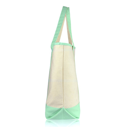 Open Top Heavy Duty Deluxe Tote Bag