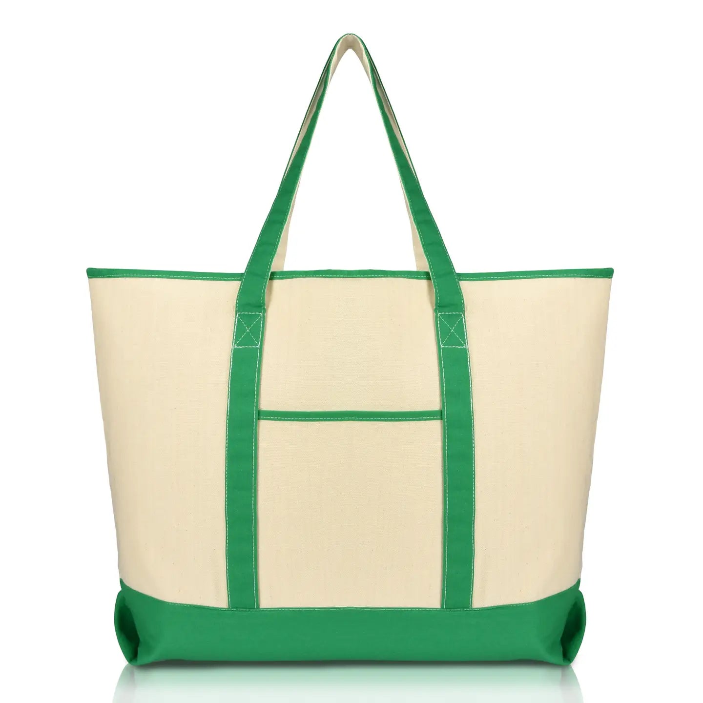 Open Top Heavy Duty Deluxe Tote Bag